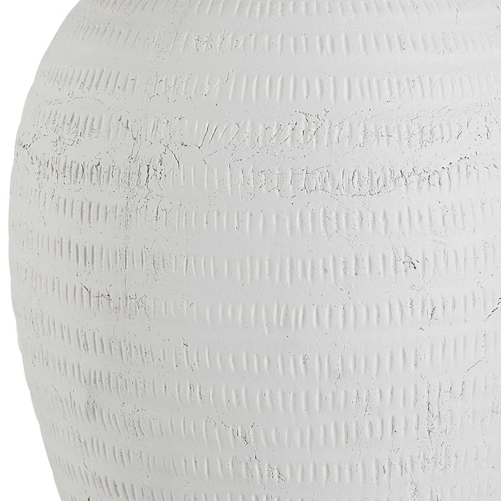 Reyna - Chalk Table Lamp - White