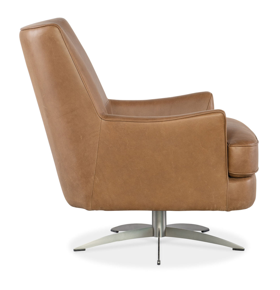 Sheridan - Swivel Chair - Light Brown