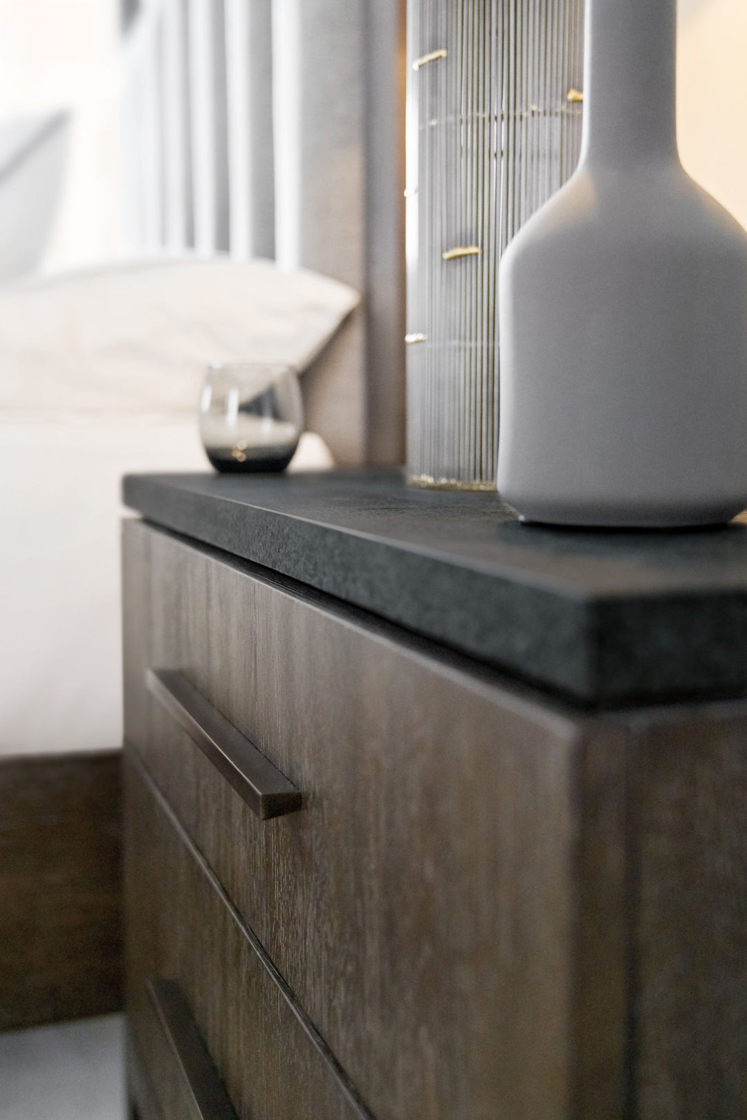 Miramar Aventura - San Marcos Stone Top Nightstand
