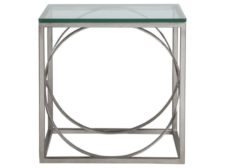 Metal Designs - Ellipse Rectangular End Table