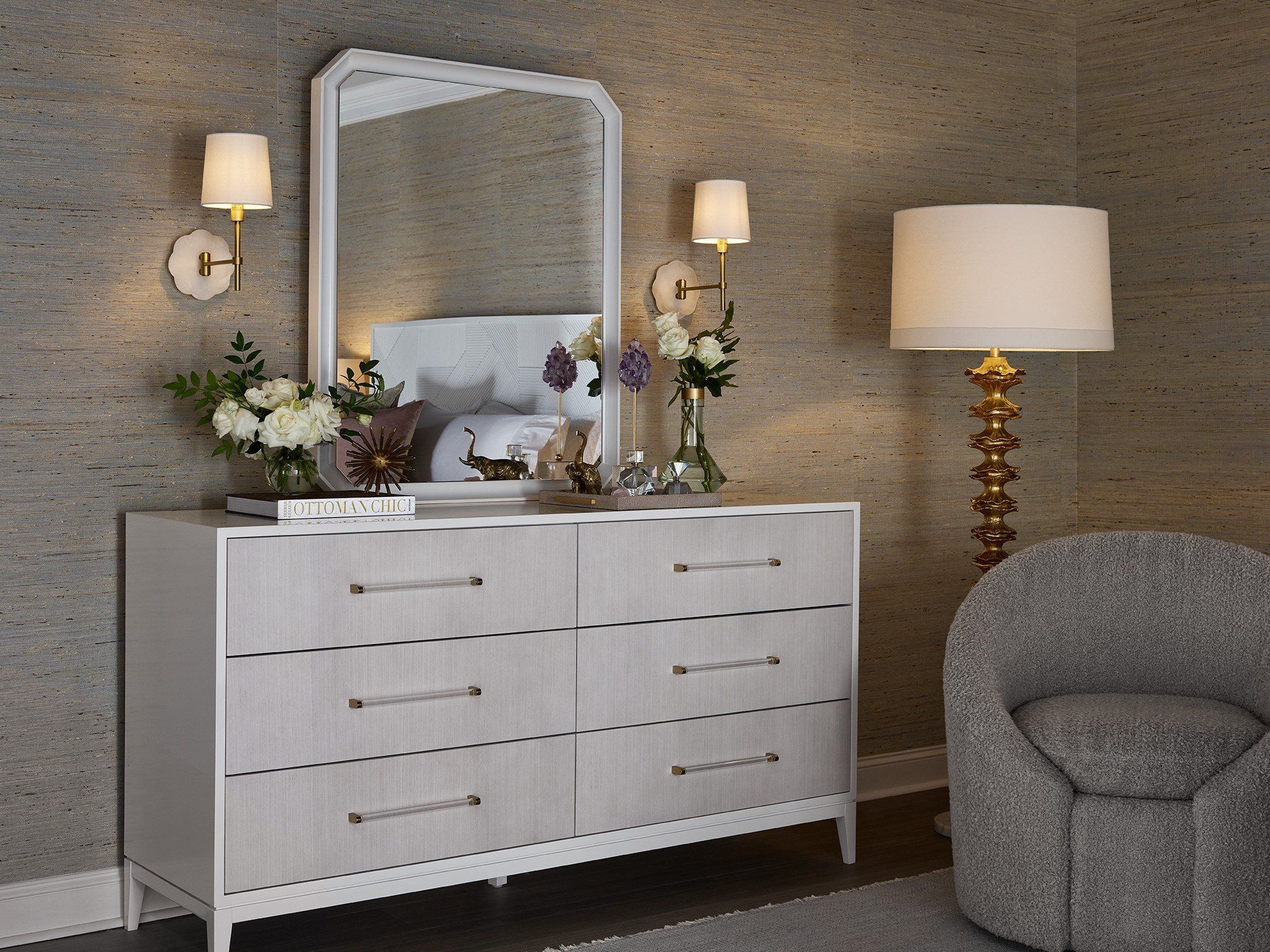 Love. Joy. Bliss.-Miranda Kerr Home - Brentwood Dresser - White