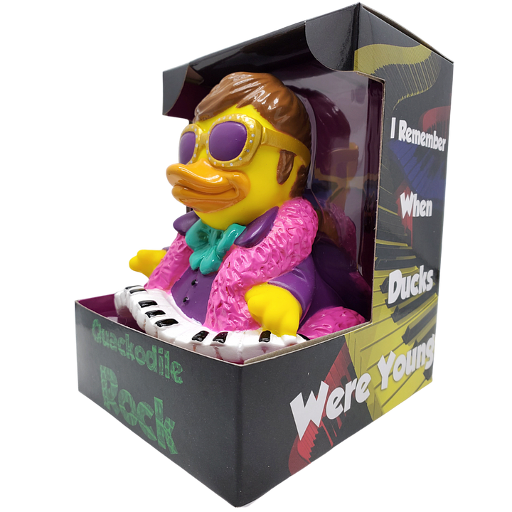 Quackodile Flock Rubber Duck