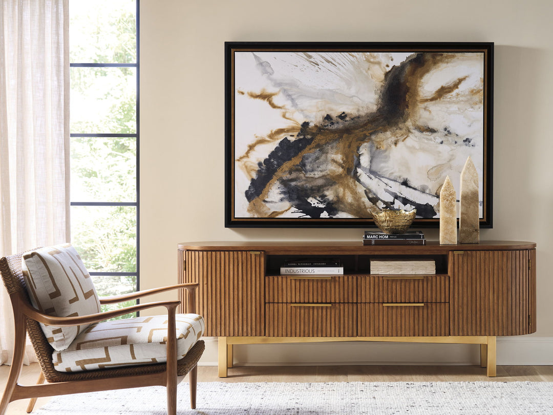 La Costa - Claremont Chair - Dark Brown / Beige