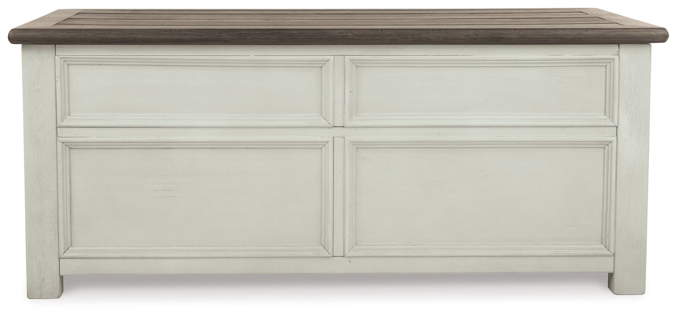 Bolanburg - Lift Top Cocktail Table - White / Brown / Beige