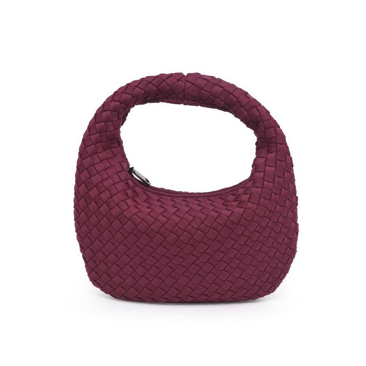 Dare to Dream - Small Woven Neoprene Clutch: Dark Denim