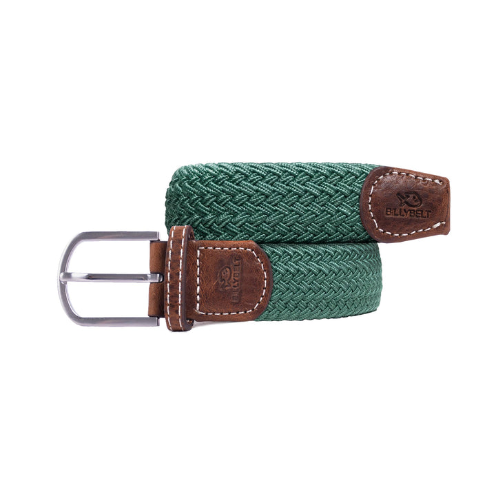 Green pine elastic braided belt: Size 1