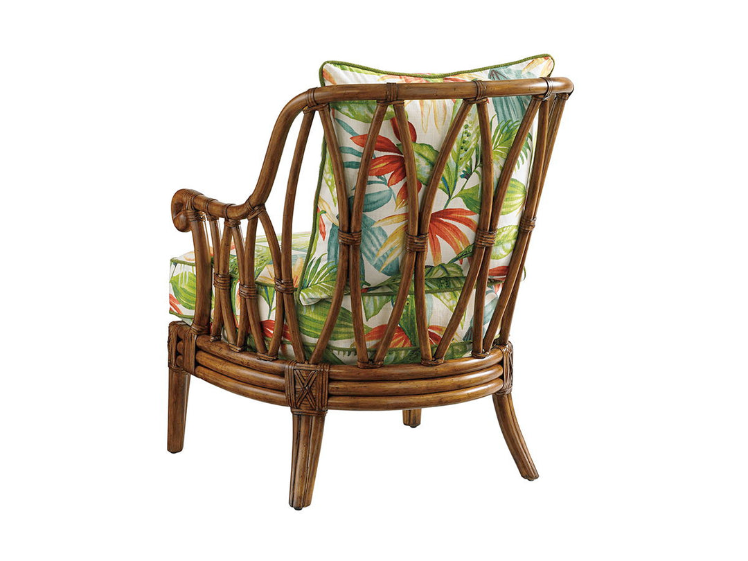 Tommy Bahama Upholstery - Ocean Breeze Chair - Dark Brown