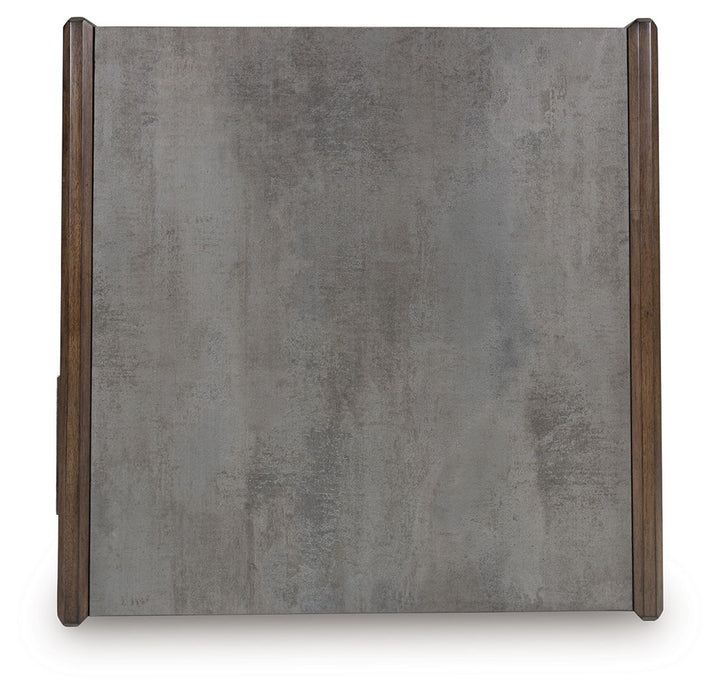 Kallenny - Brown / Gray - Square Cocktail Table
