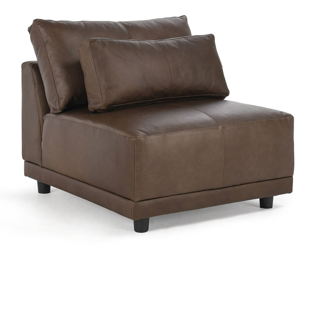 Hauser - 3 Piece Sectional With RAF Chaise MX - Espresso
