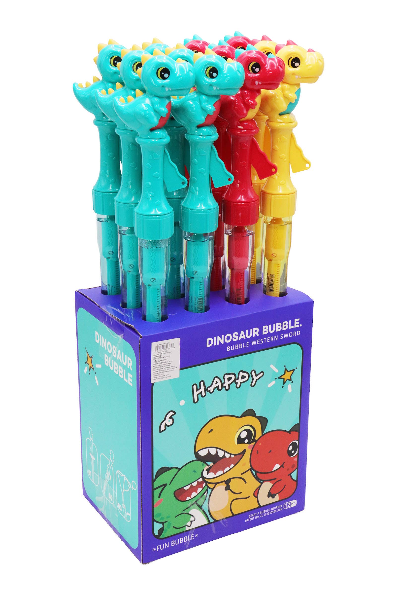 Dinosaur Sword Emission Hole Bubble Stick Wand