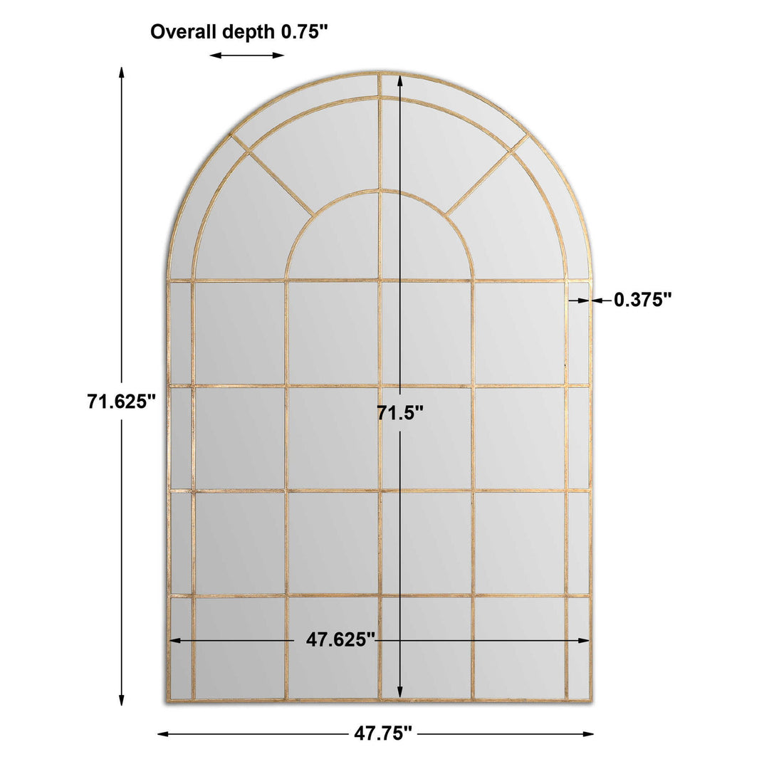 Grantola - Arched Mirror - Gold