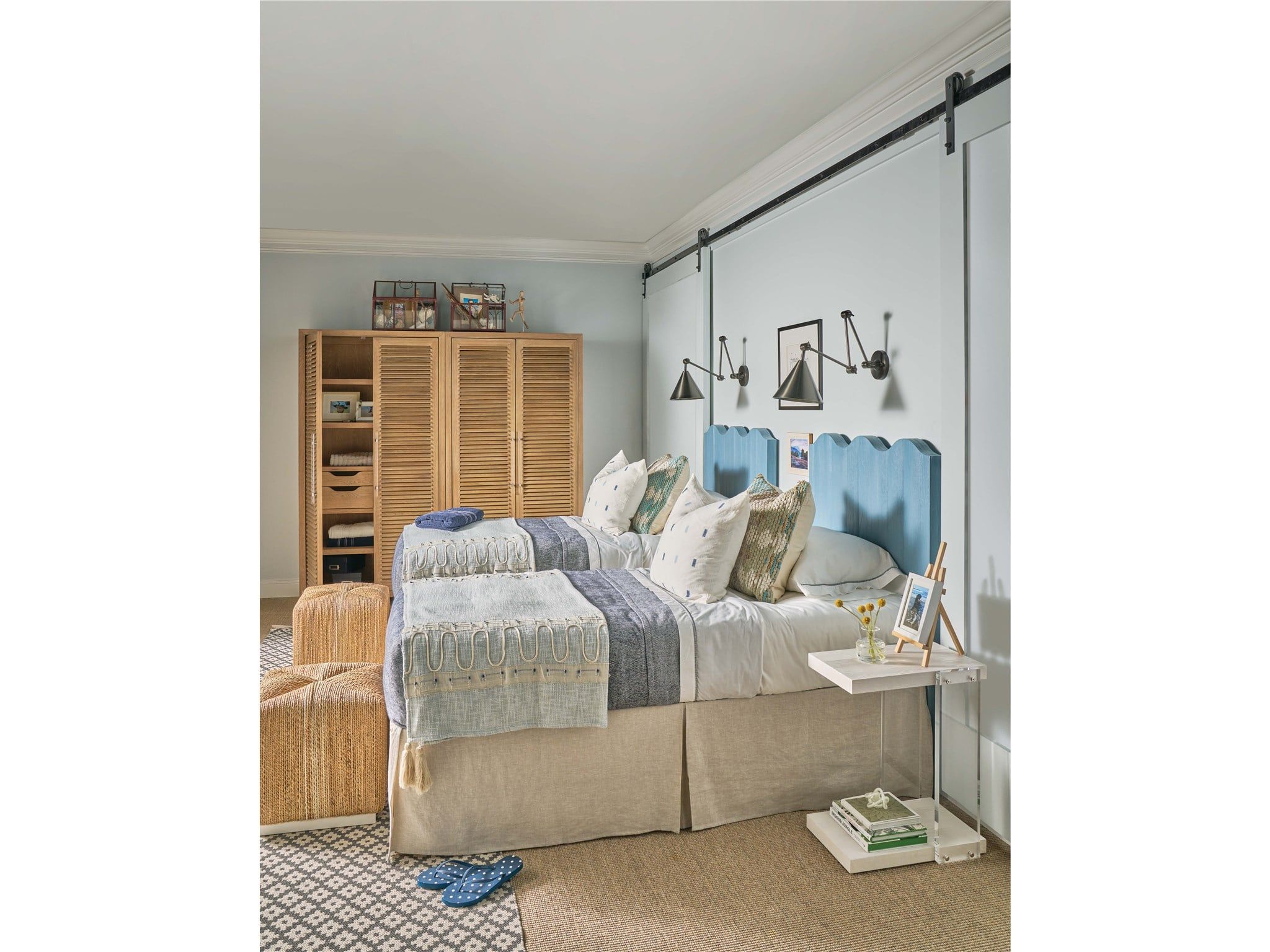 Weekender Coastal Living Home - Surf City Bed Headboard