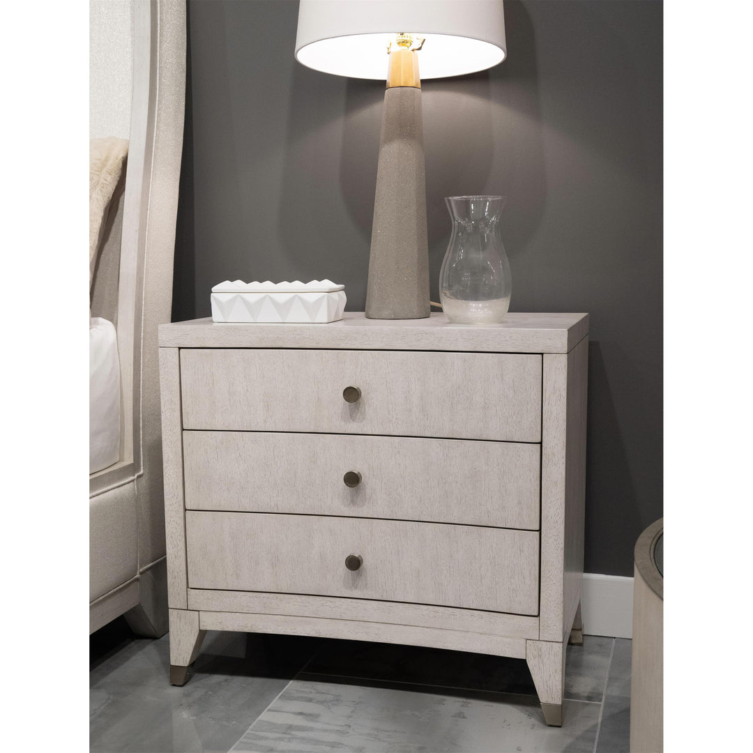 Hepburn - Three Drawer Nightstand - White