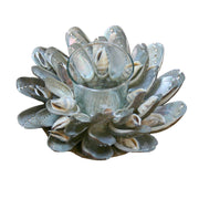 Abalone Shell Glass Tealight Holder