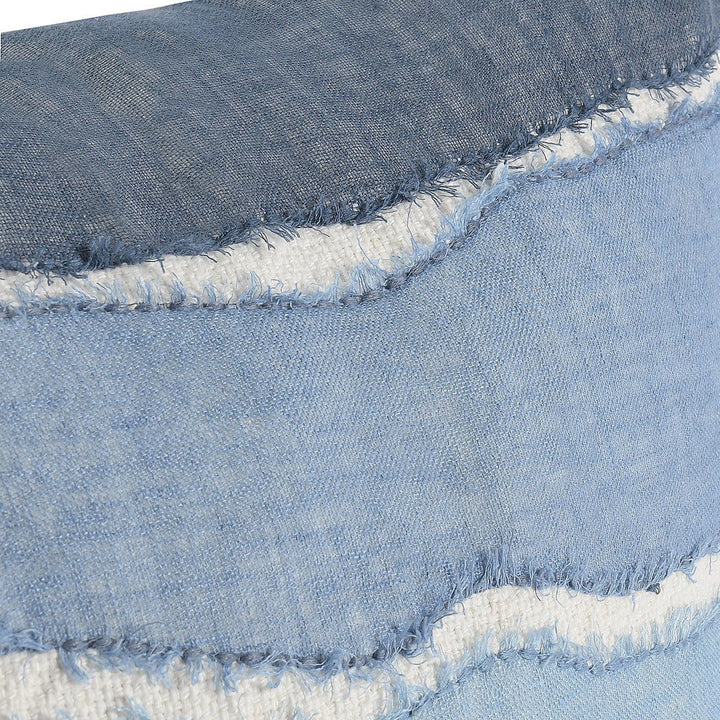 Stillness - ST Bikram Pillow - Capri Blue Multi