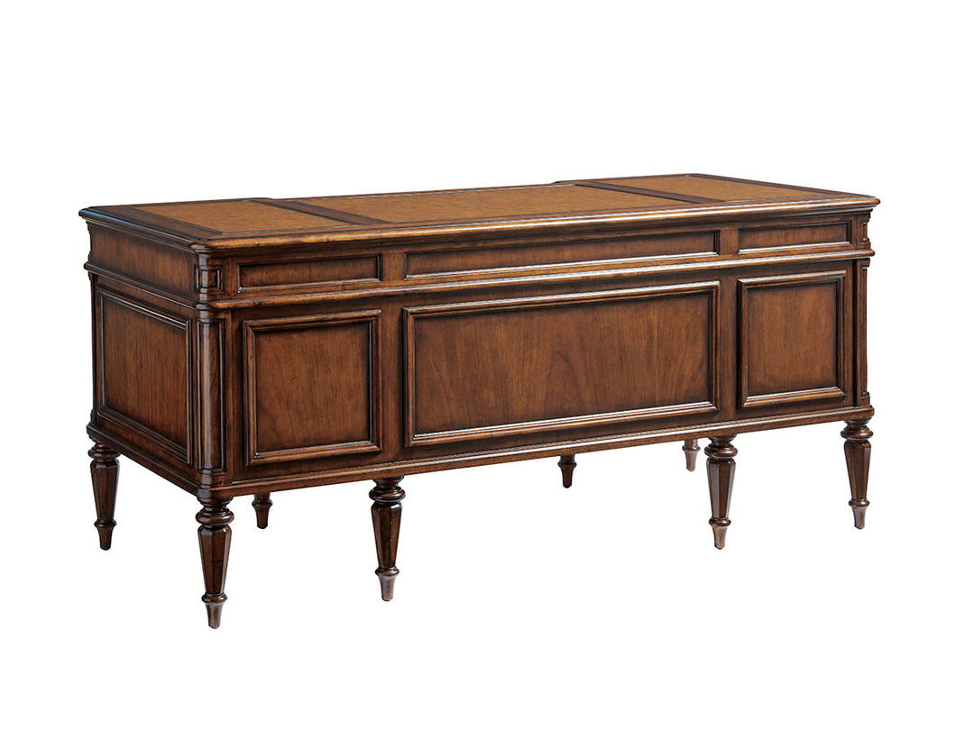 Richmond Hill - Wesley Desk - Dark Brown