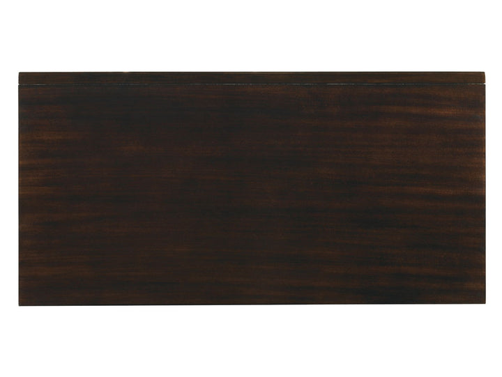 Royal Kahala - Starlight Mirrored Nightstand - Dark Brown