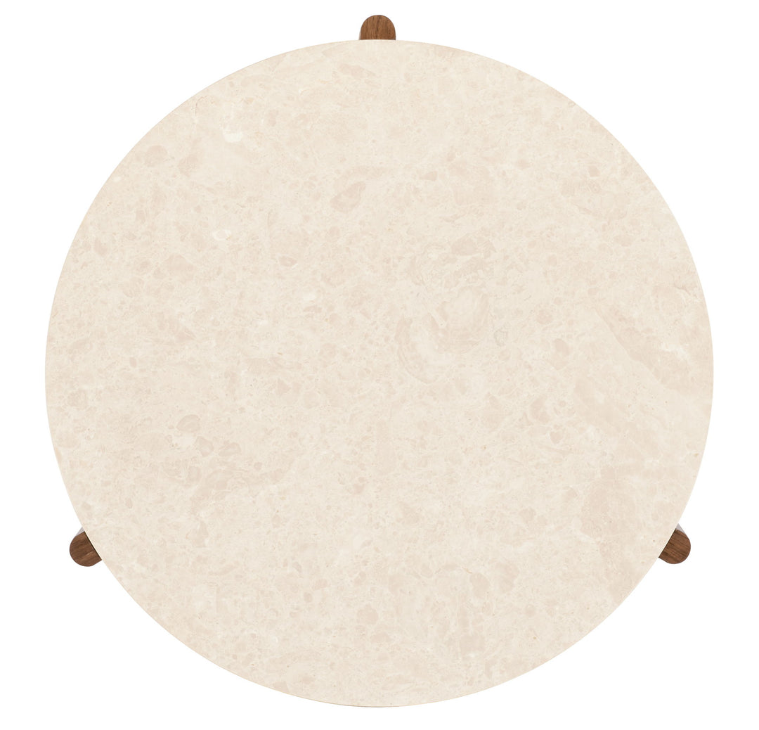 Eleana - Round Cocktail Table - Medium Wood