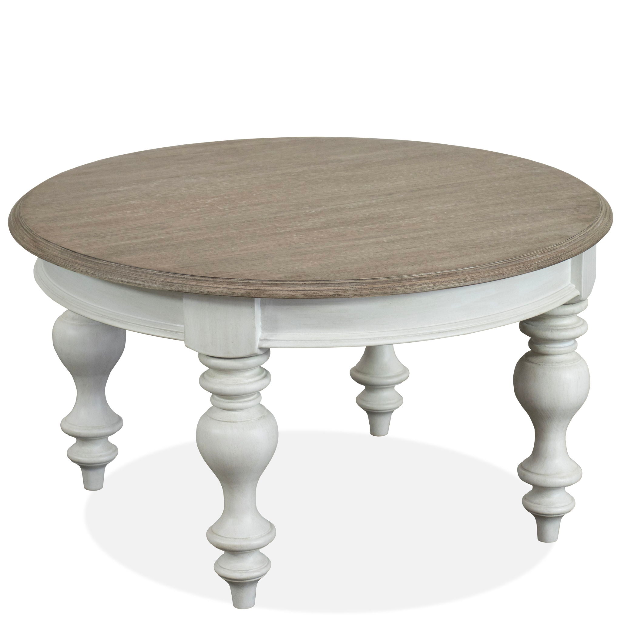 Jameson - Round Cocktail Table - White