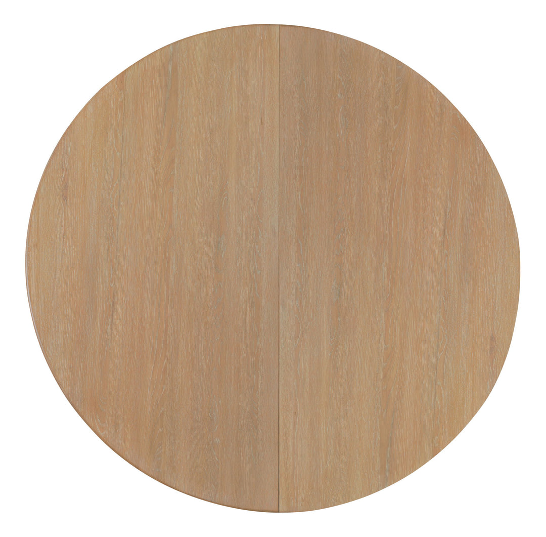 Banyon Bay - Round Dining Table With One 18" Leaf - Light Brown