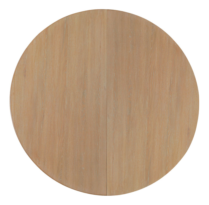Banyon Bay - Round Dining Table With One 18" Leaf - Light Brown