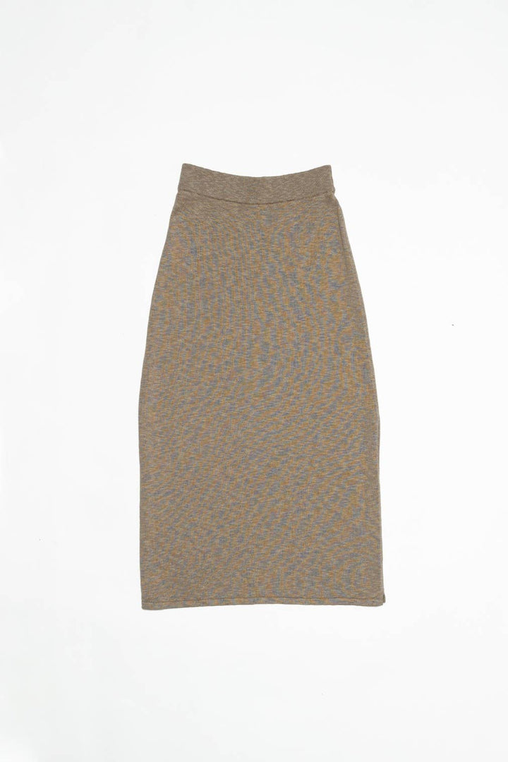 The Rosey Skirt | Midi Skirt with Side Slit: BLACK / MEDIUM