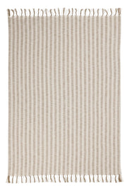 Linna - 50" x 70" Throw - Ivory / Natural