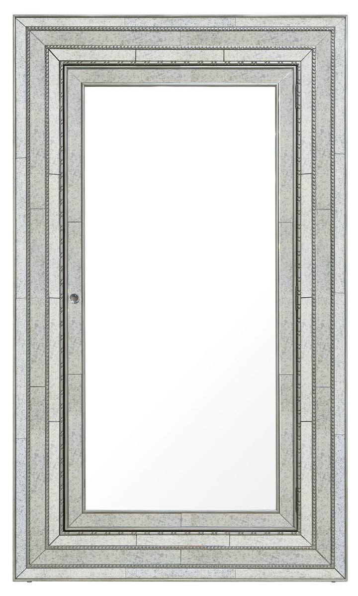 Melange - Glamour Floor Mirror With Jewelry Armoire Storage