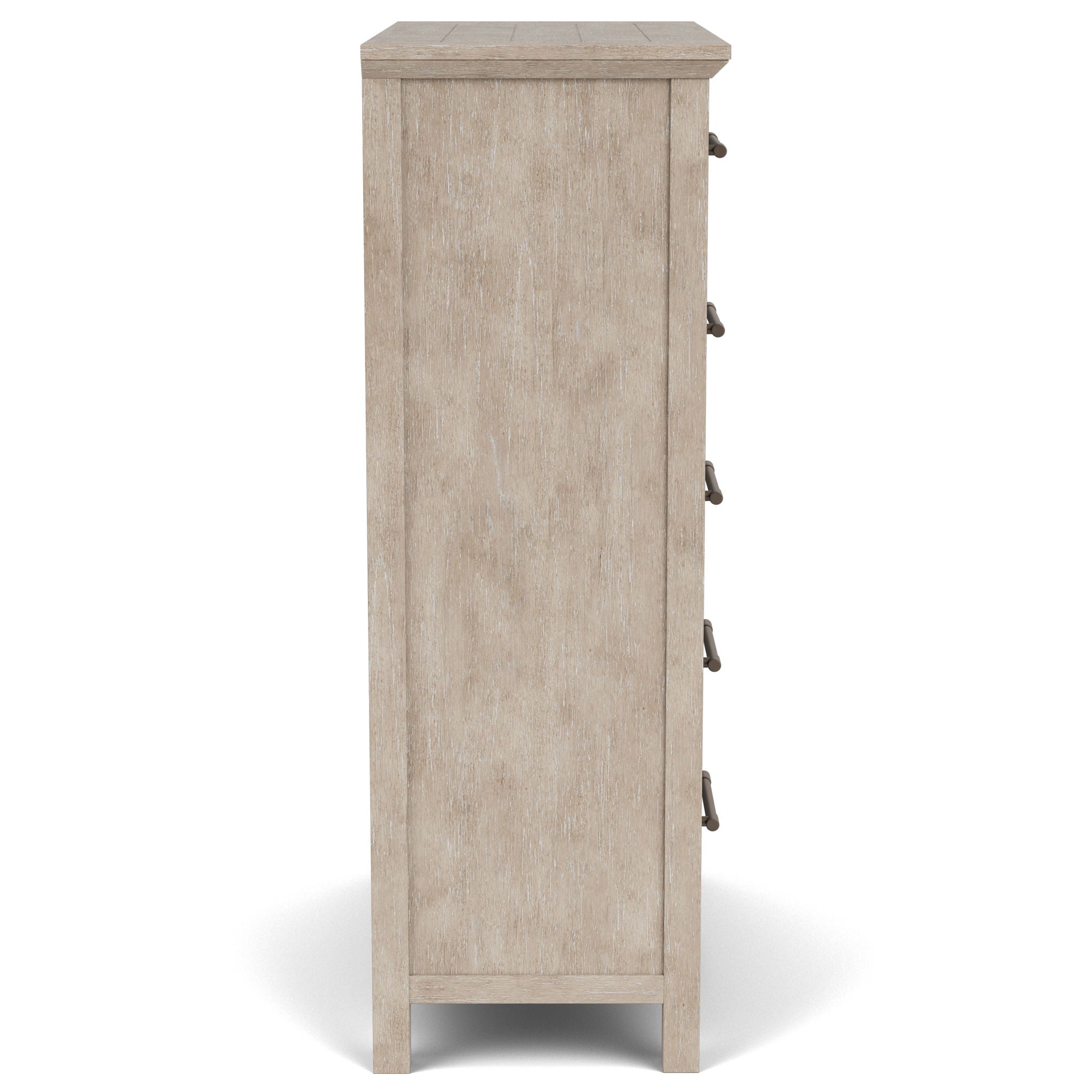 Bennett - Five Drawer Chest - Frosted Gray