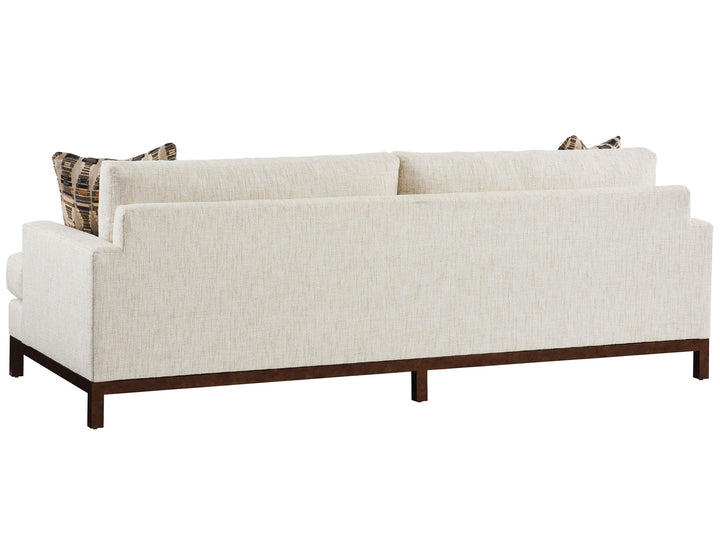 Barclay Butera Upholstery - Horizon Sofa With Dark Brown Base