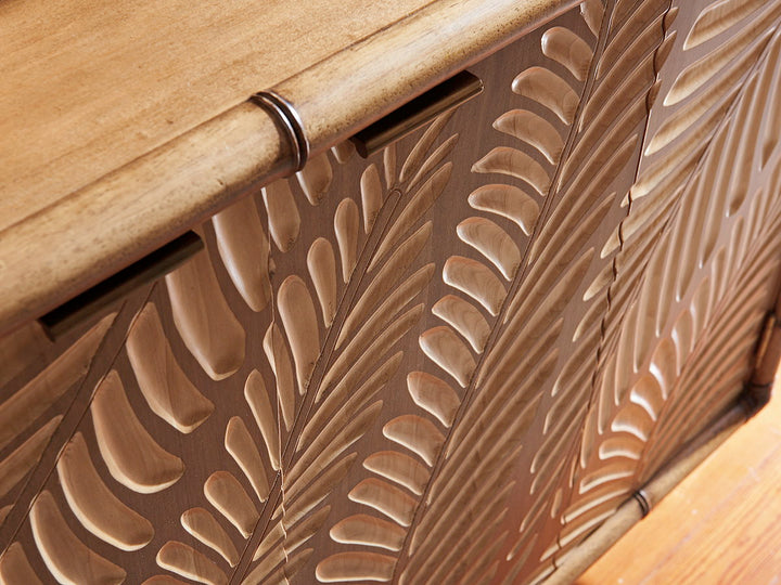 Twin Palms - St. Croix Hall Chest - Light Brown
