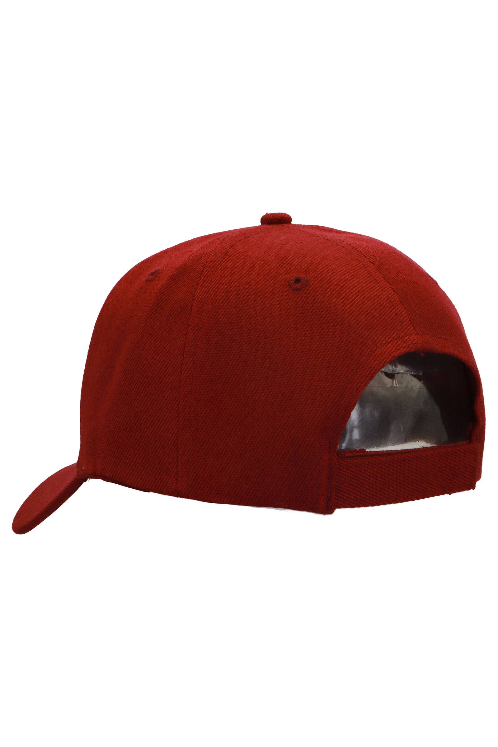 Blank Twill Acrylic Velcro Back Baseball Cap