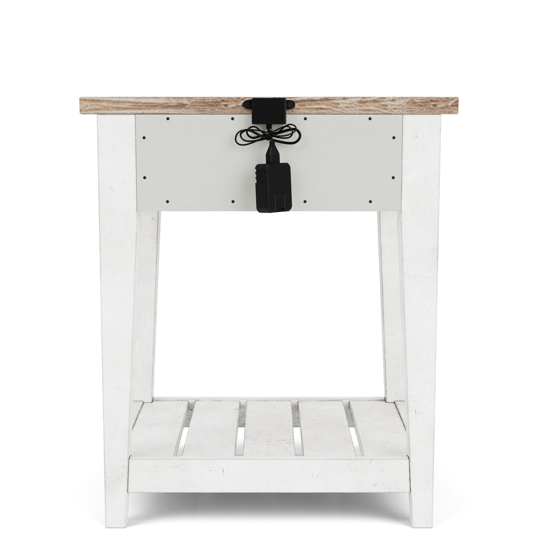 Maddox - Accent Nightstand - White