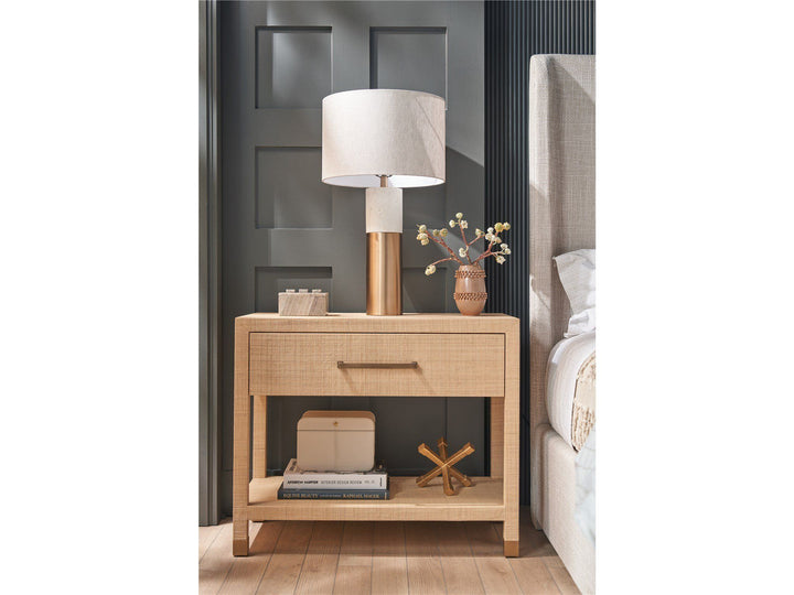 New Modern - Leah Nightstand - Beige
