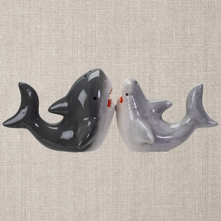 Sharks Salt and Pepper Shakers Set