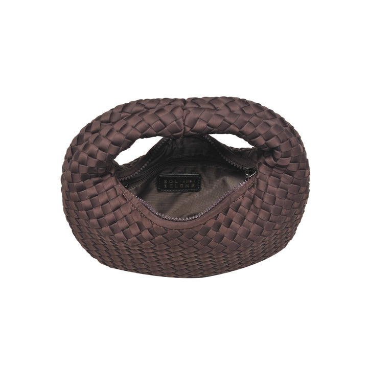 Dare to Dream - Small Woven Neoprene Clutch: Dark Denim