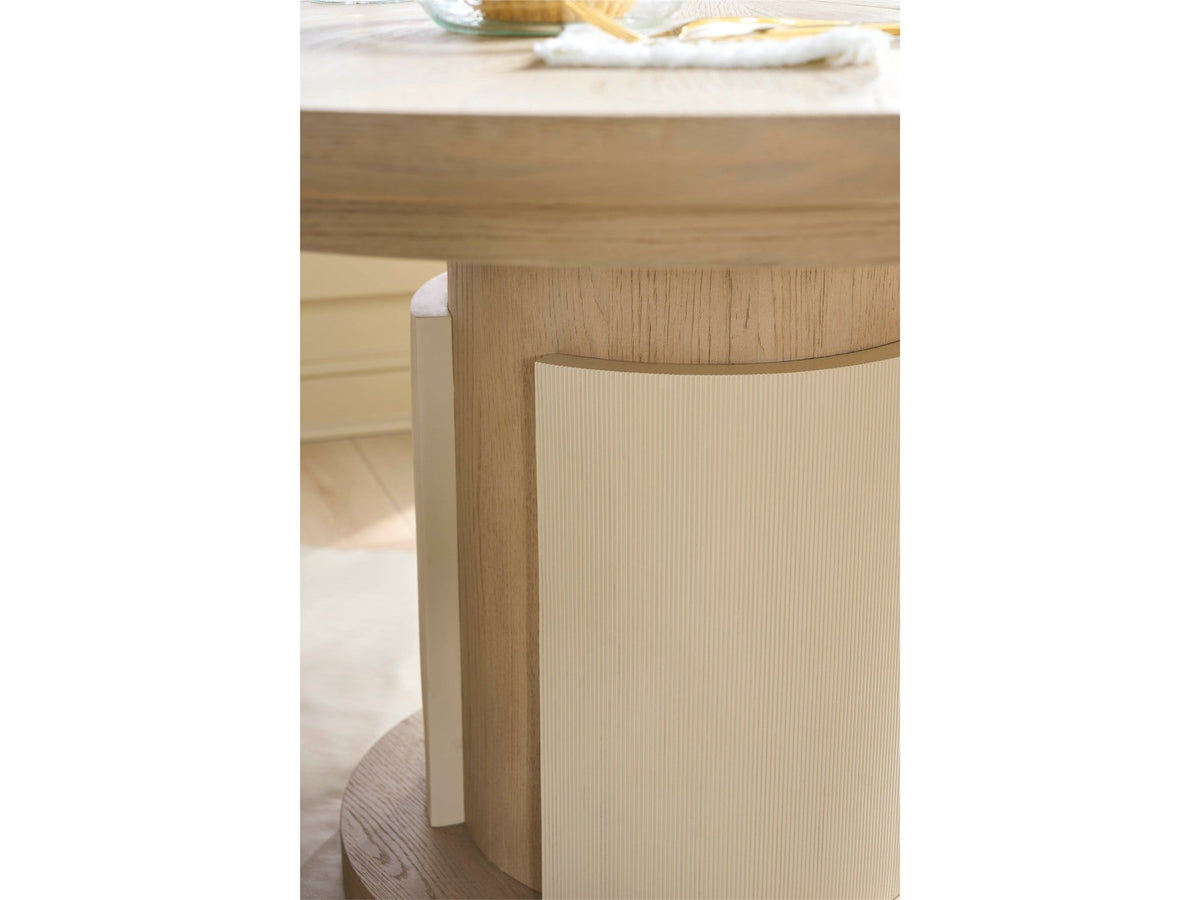 Velora - Round Dining Table - Light Brown