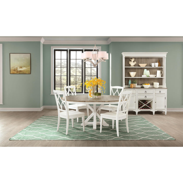 Myra - Back Side Chair (Set of 2) - Paperwhite
