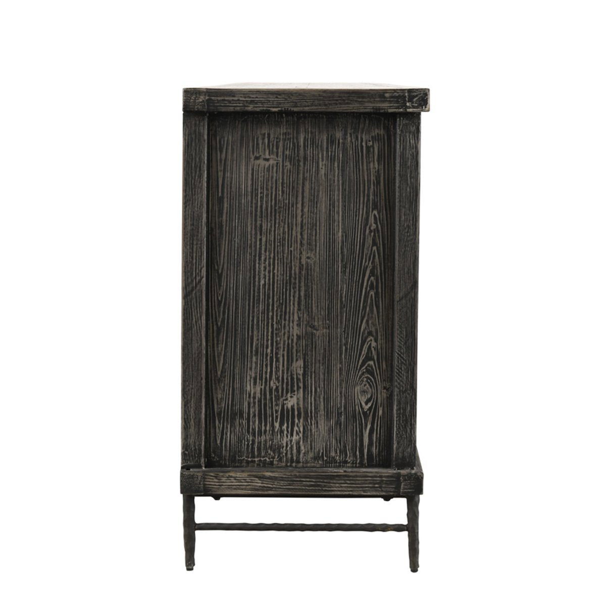 Willmark - 6 Door Iron Leg Sideboard