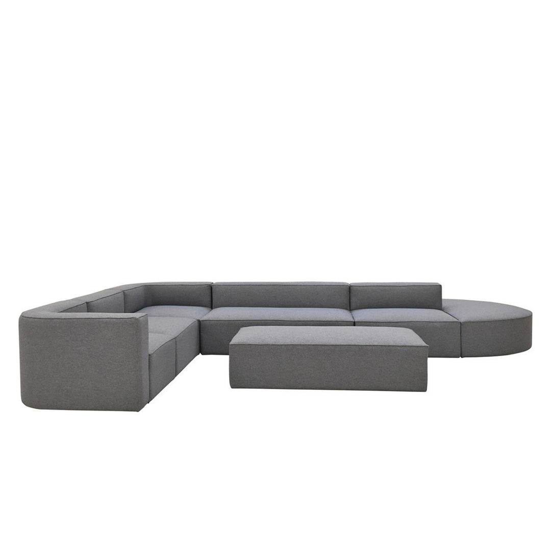 Malibu - Ottoman Small Mx - Gray