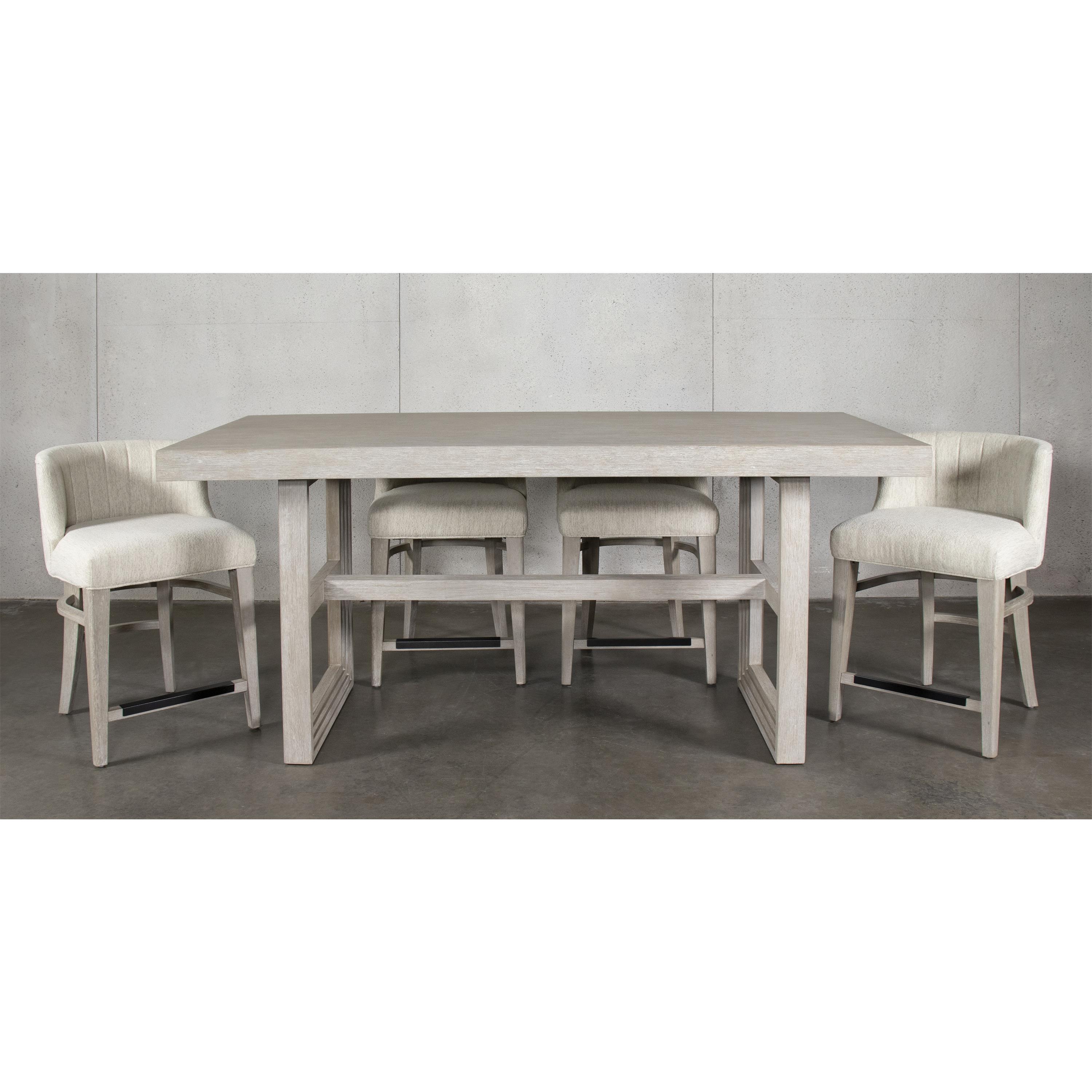 Cascade - Upholstered Curve-Back Counter Stool (Set of 2) - Dovetail