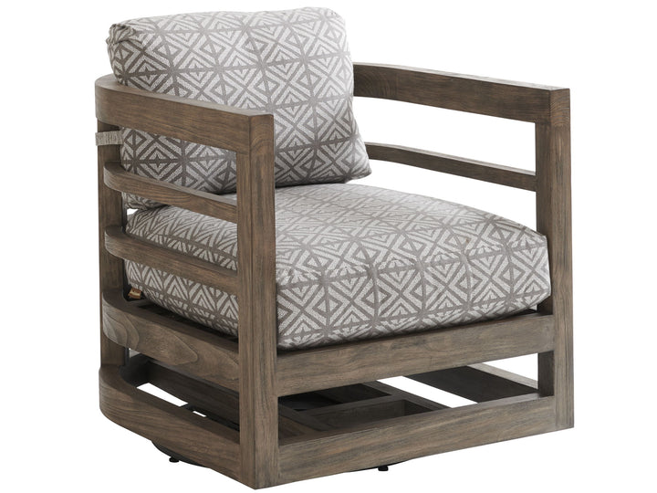 La Jolla - Occasional Swivel Chair - Dark Brown
