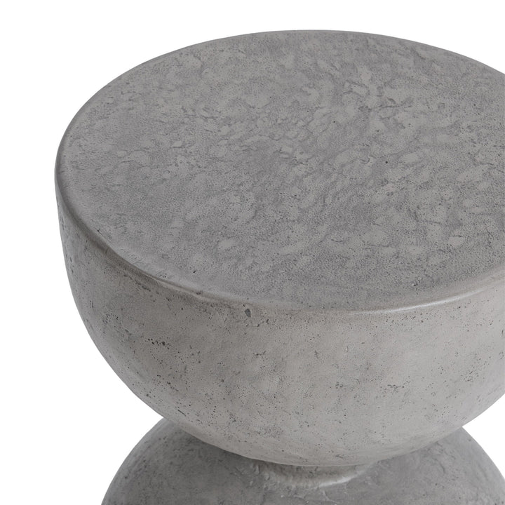 Adna - Outdoor Accent Table - Dark Gray