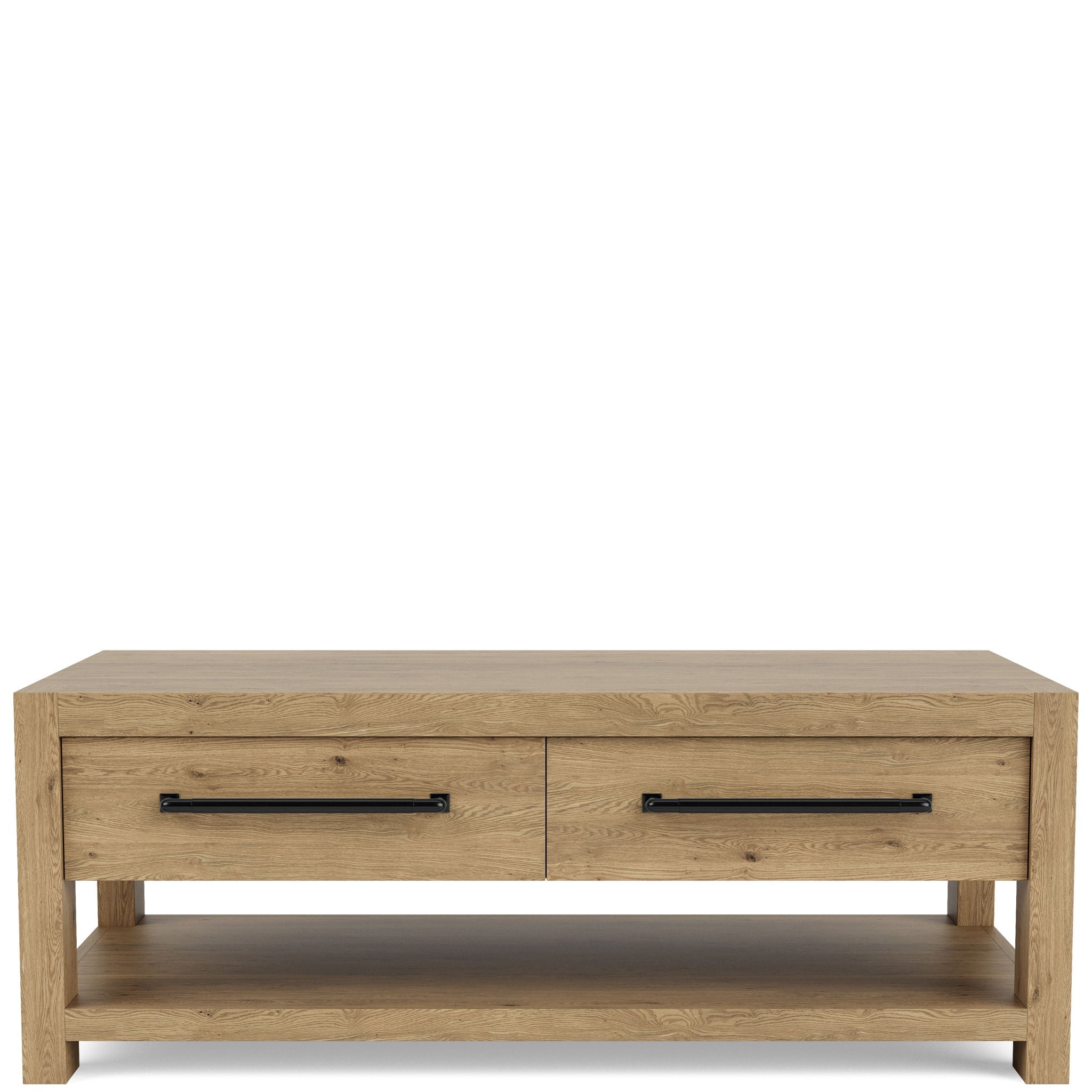 Davie - Rectangular Cocktail Table - Light Brown