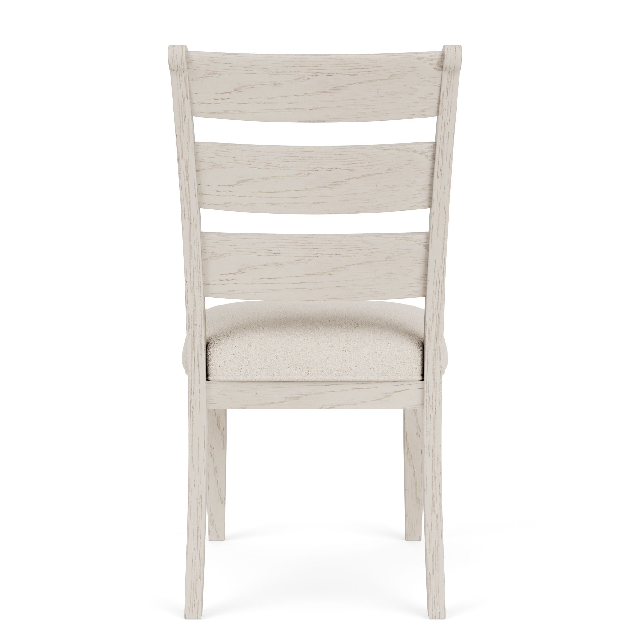 Glenndale - Wood Back Upholstered Side Chair (Set of 2) - Aged White