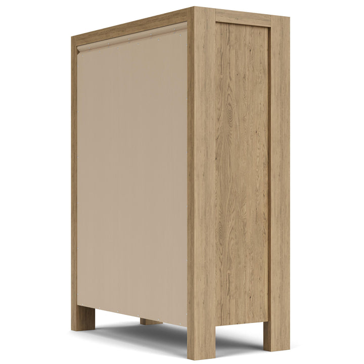 Davie - Five Drawer Chest - Light Brown