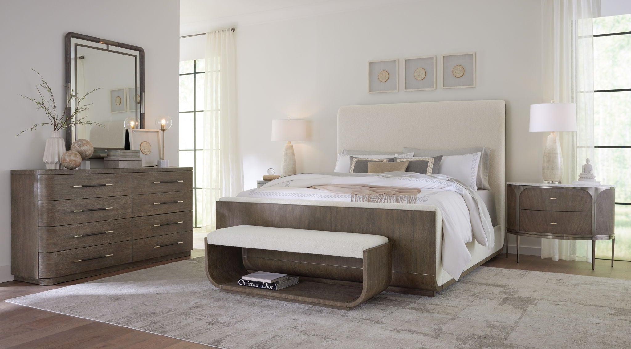 Modern Mood - Two Drawer Nightstand