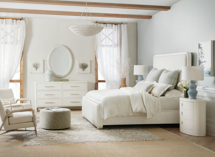 Serenity - Wavecrest Oval Nightstand