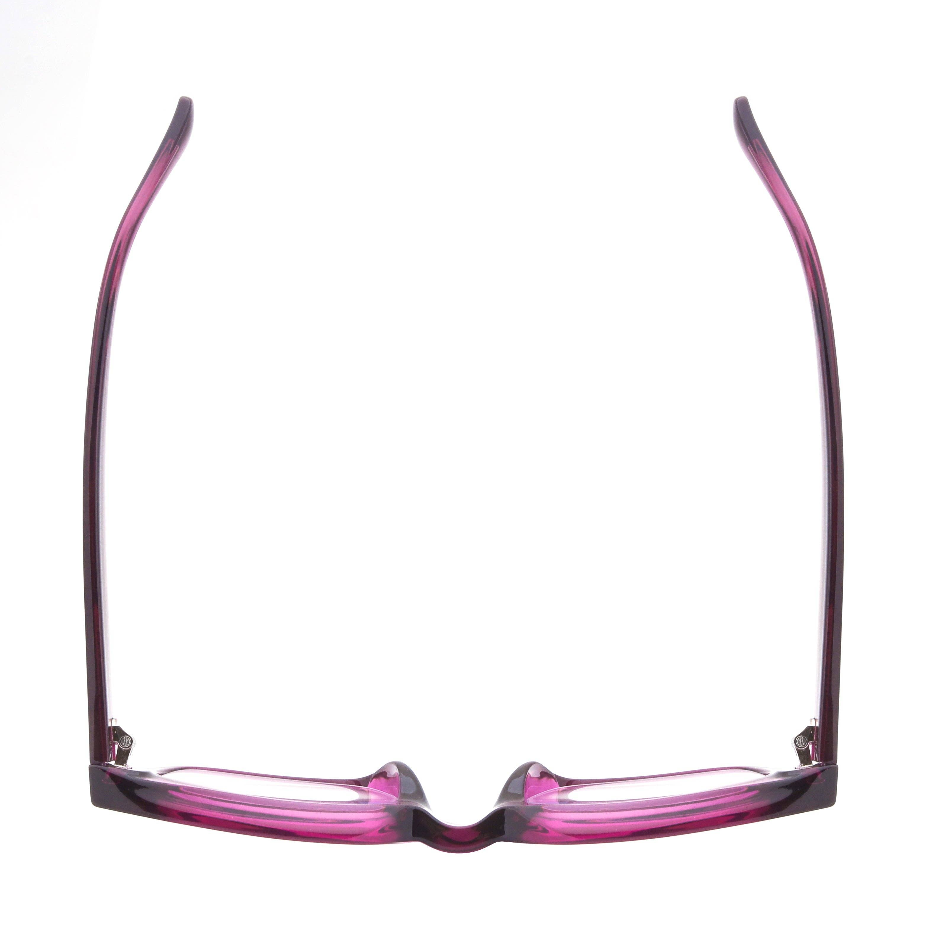 Sophie | Transparent Purple | Blue Light: 2.00