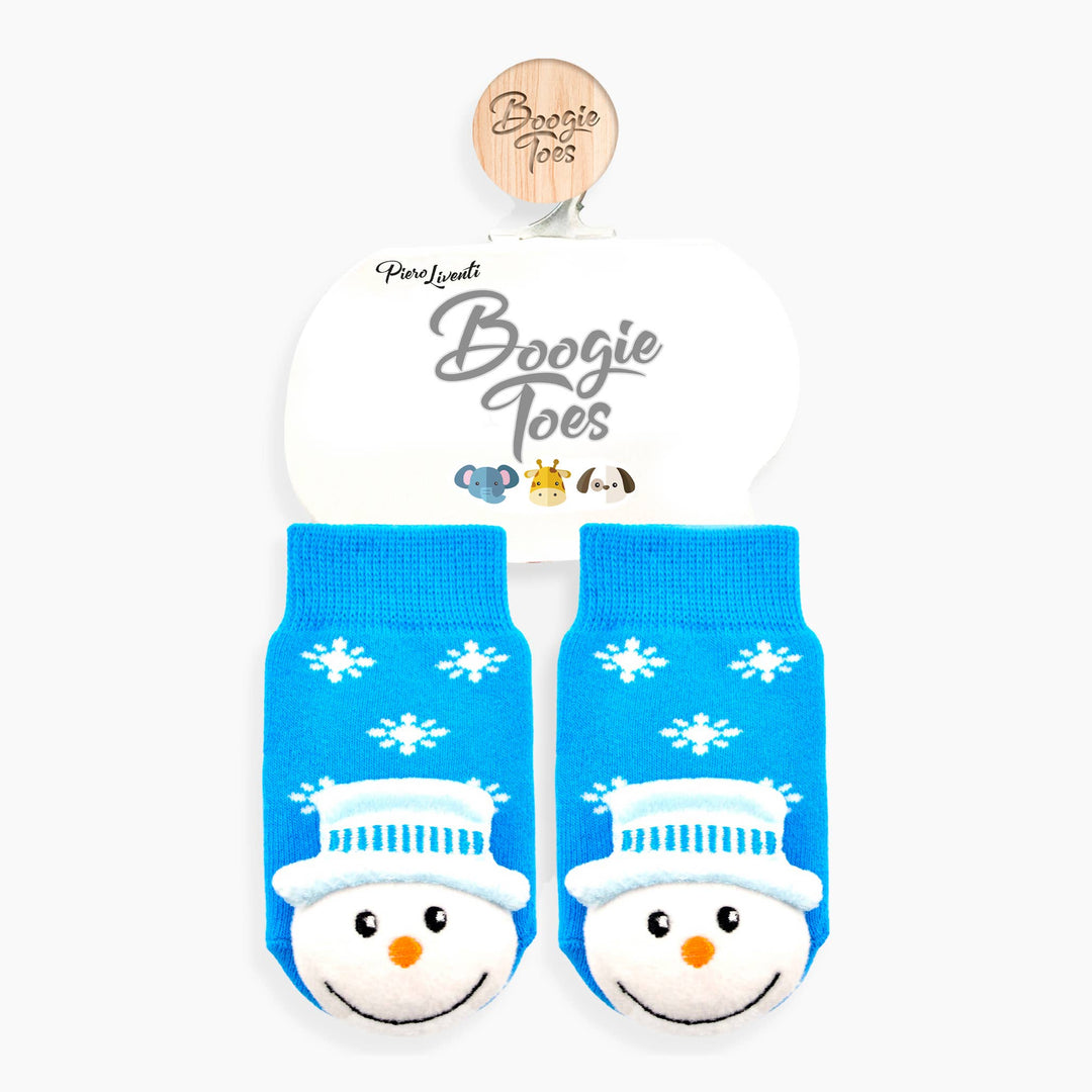Snowman Christmas Boogie Toes Rattle Socks: 0 - 1 Y